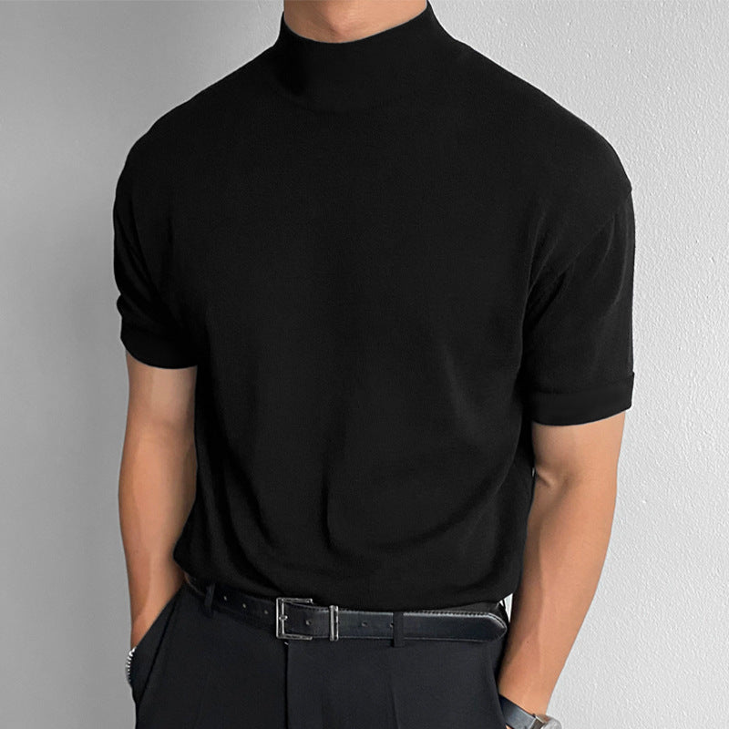 Turtleneck T-shirt