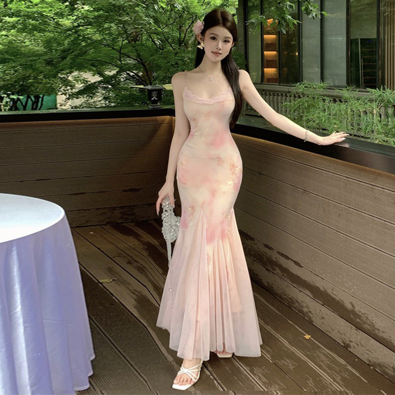 Hip Lifting Long Dress