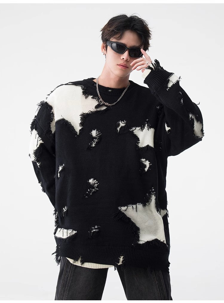 Loose Hole Sweater
