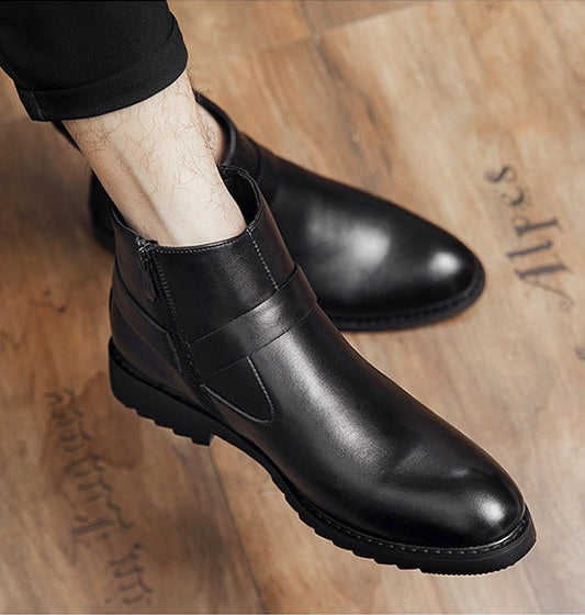 British Style Leather Boots
