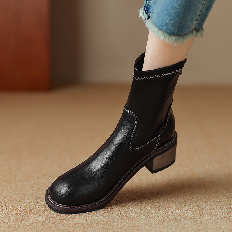 Mid-heel Boots