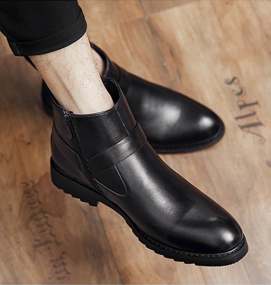 British Style Leather Boots - MTX