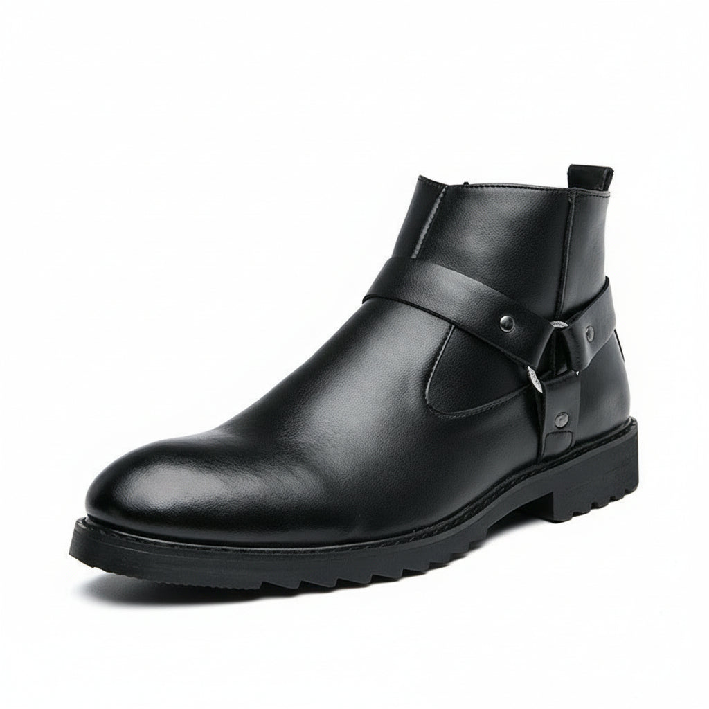 British Style Leather Boots - MTX