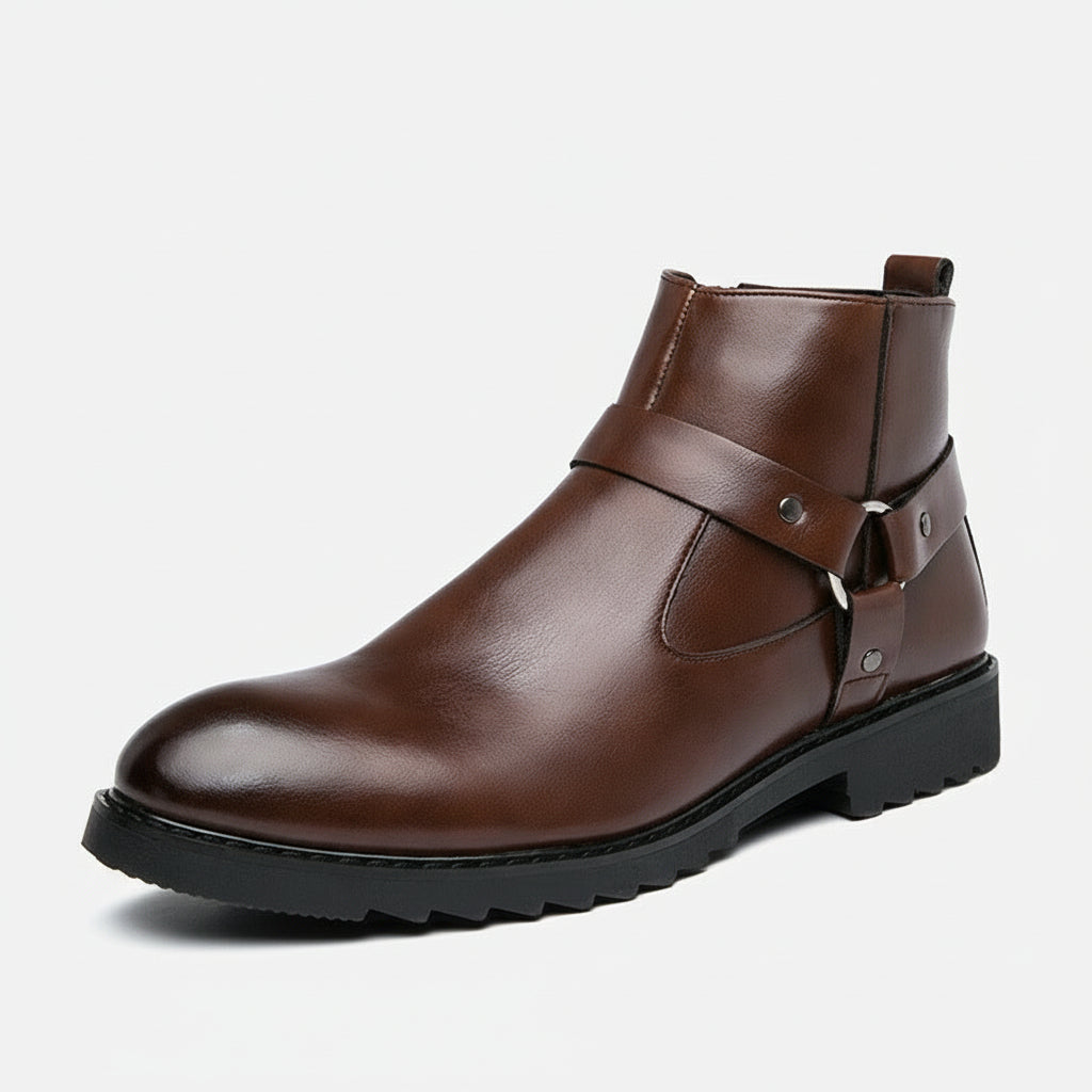 British Style Leather Boots - MTX