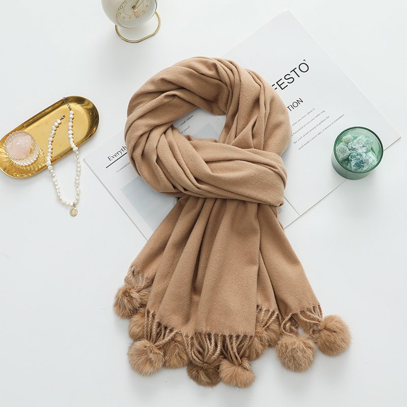 Cashmere And Wool Scarf - MTX