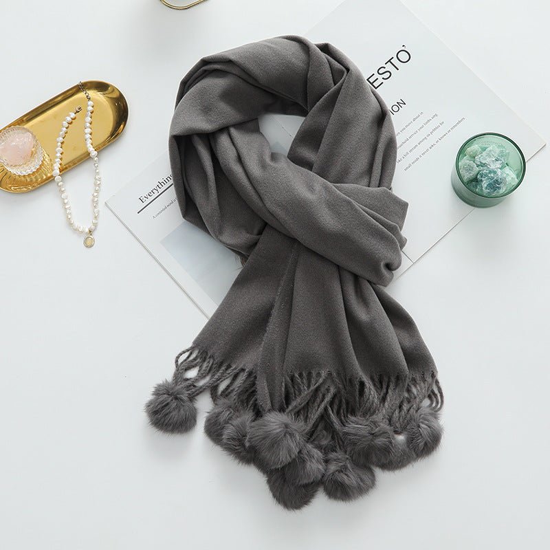 Cashmere And Wool Scarf - MTX