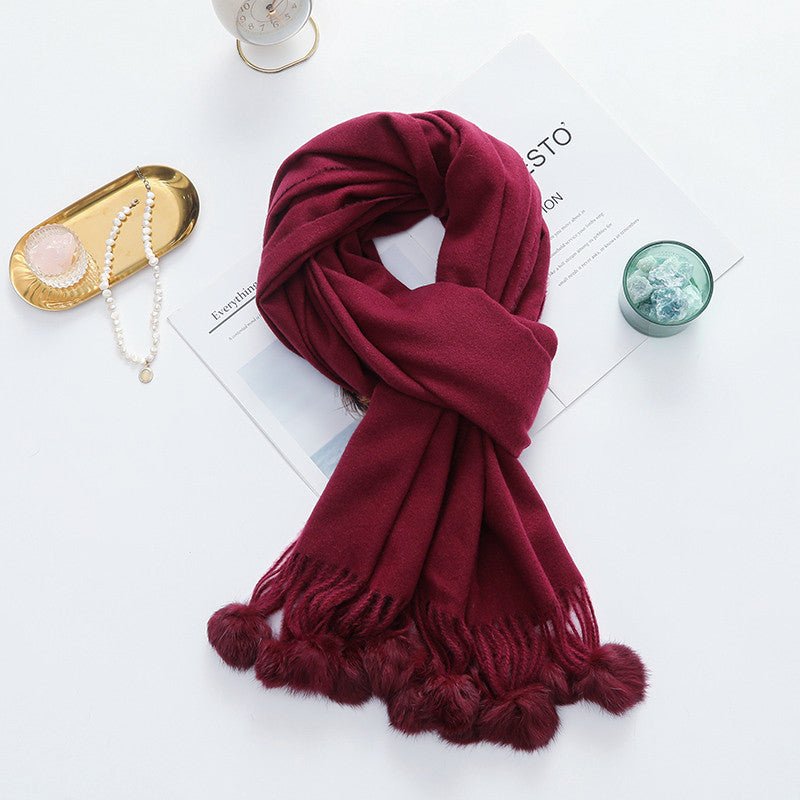 Cashmere And Wool Scarf - MTX