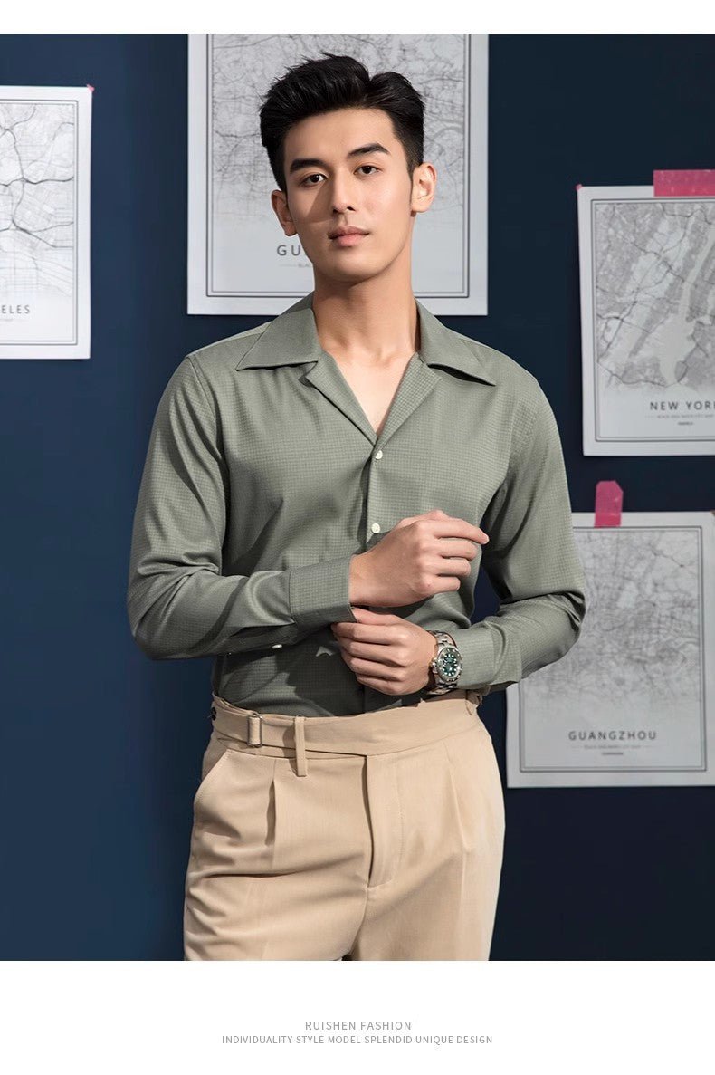 Casual Long Sleeve Shirt - MTX