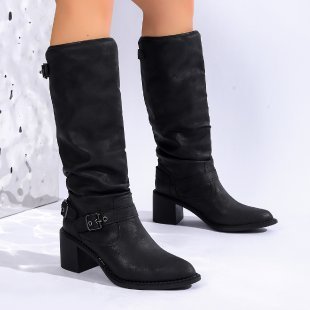 Chunky Heel Boots - MTX