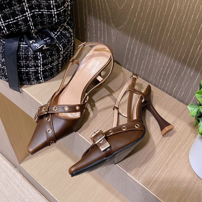 Cross Strap Stiletto - MTX