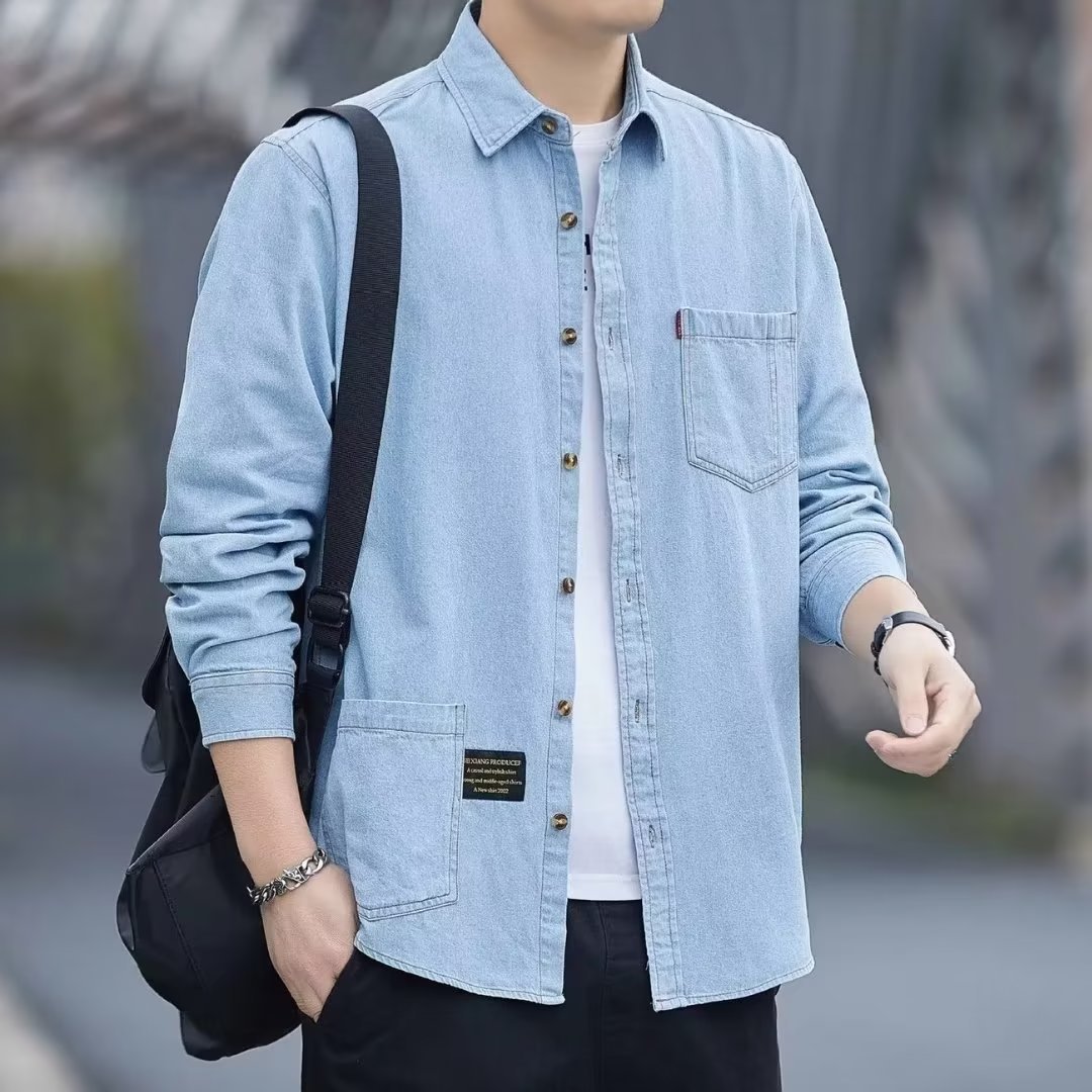 Denim Long Sleeve Shirt - MTX