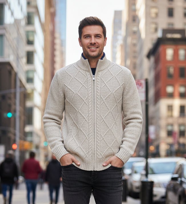 Diamond Pattern Jacket - MTX