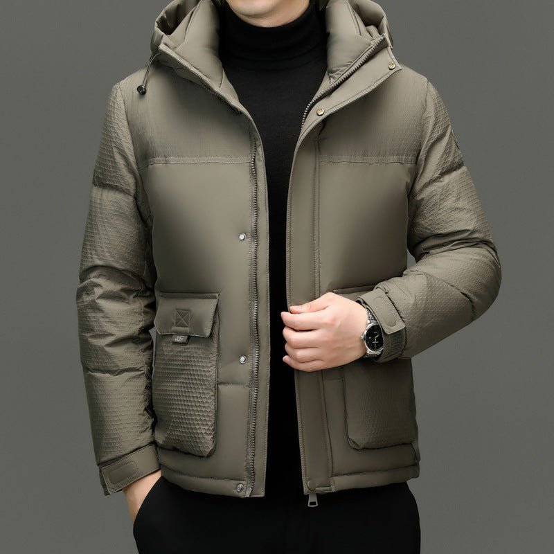 Duck Down Hooded Jacket - MTX