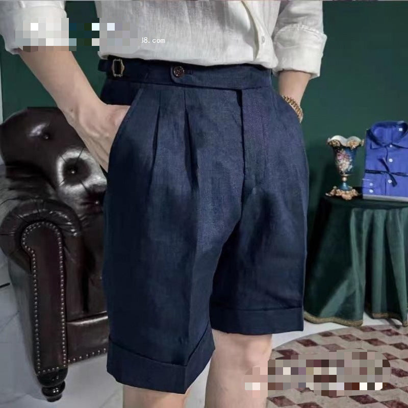 Shorts Cotton And Linen