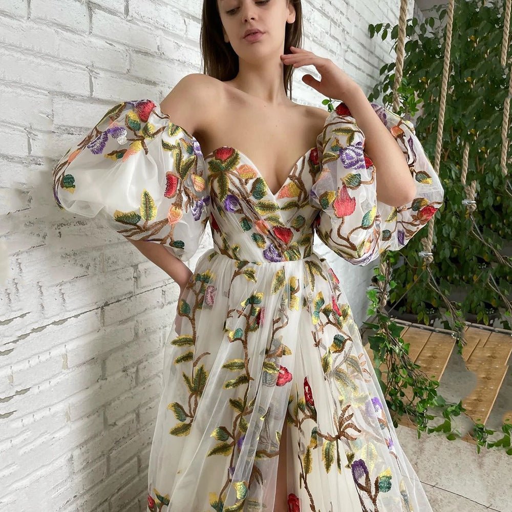 Elegant Mesh Dress - MTX