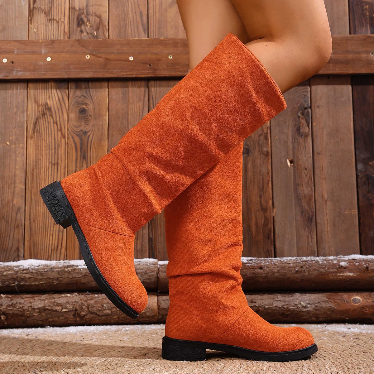 Fashion Suede Boots - MTX