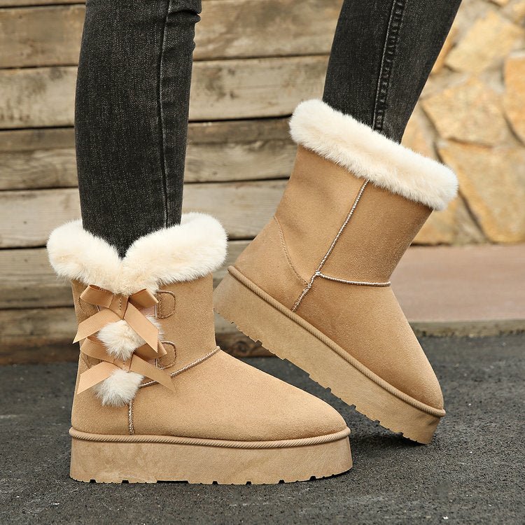 Fleece Lined Ankle Boots - MTX