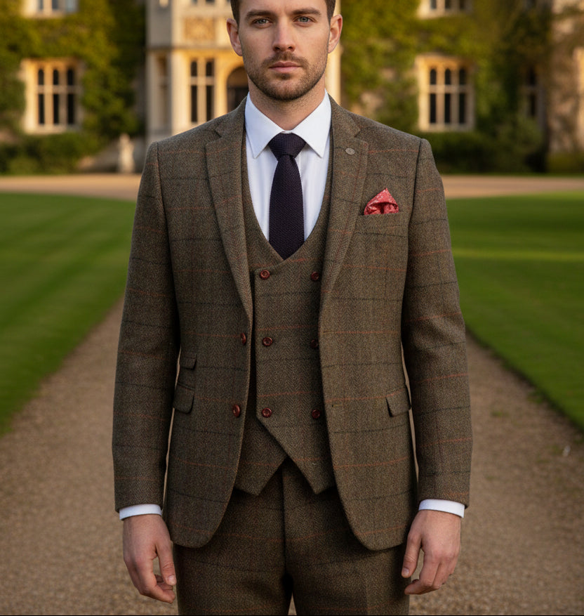 Gentleman's Plaid Suit - MTX