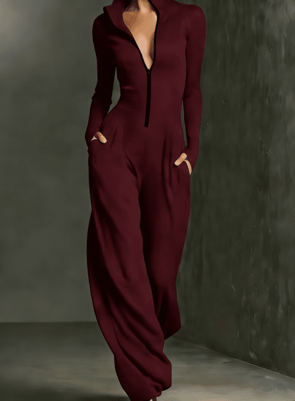 High - end Slim - fit Jumpsuit - MTX