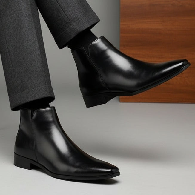 High - top Leather Boots - MTX