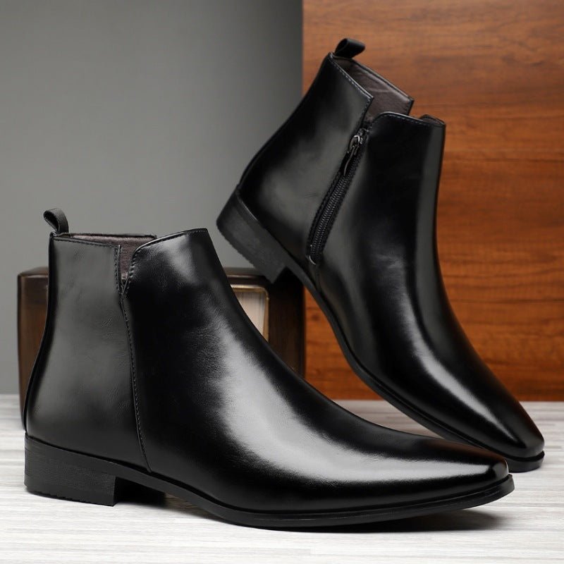 High - top Leather Boots - MTX