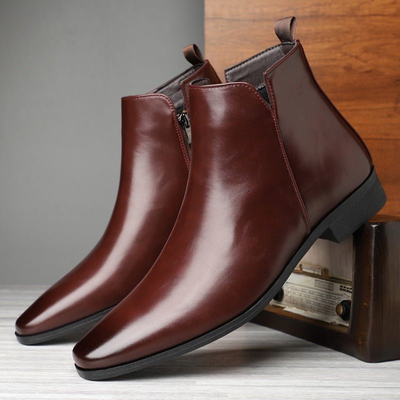 High - top Leather Boots - MTX