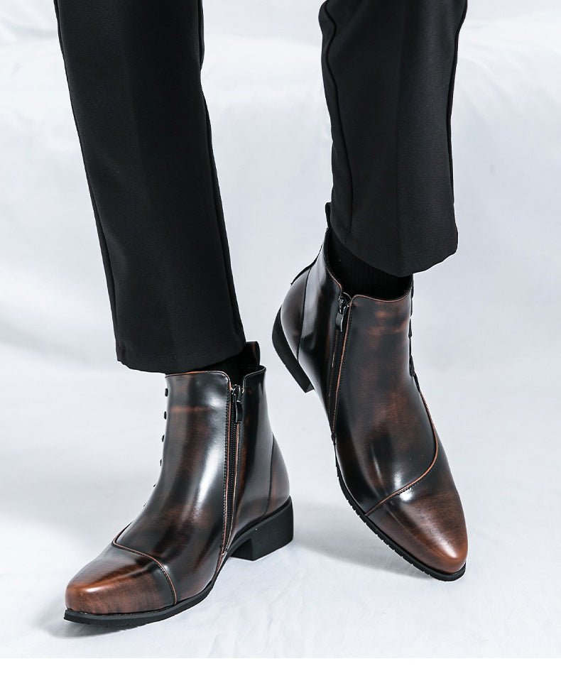 High - top Leather Shoes - MTX
