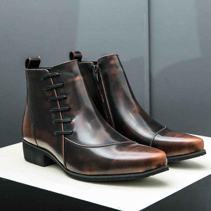 High - top Leather Shoes - MTX