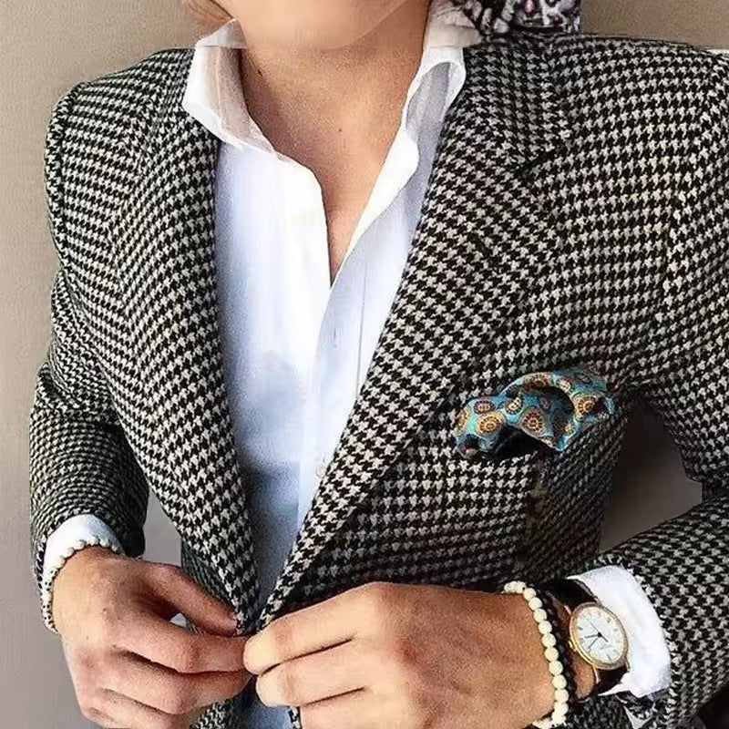 Houndstooth Blazer - MTX