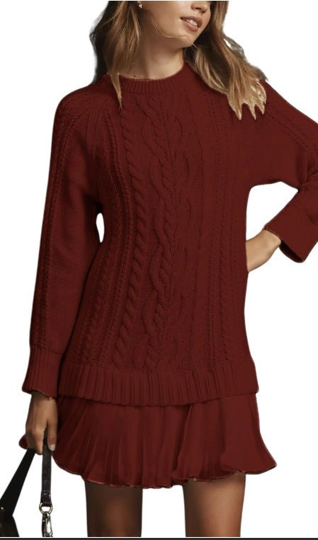 Knit Mini Dress - MTX