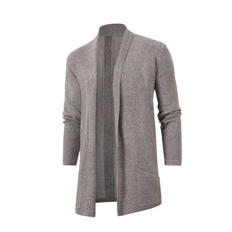 Knitted Cardigan Coat - MTX