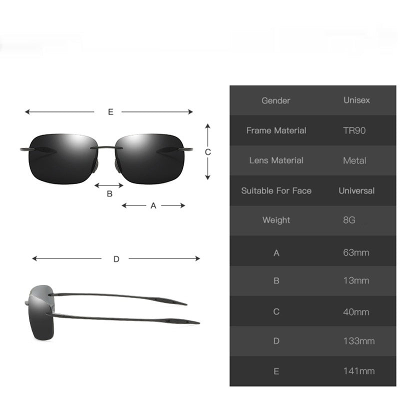 Large Frame Sunglasses - MTX