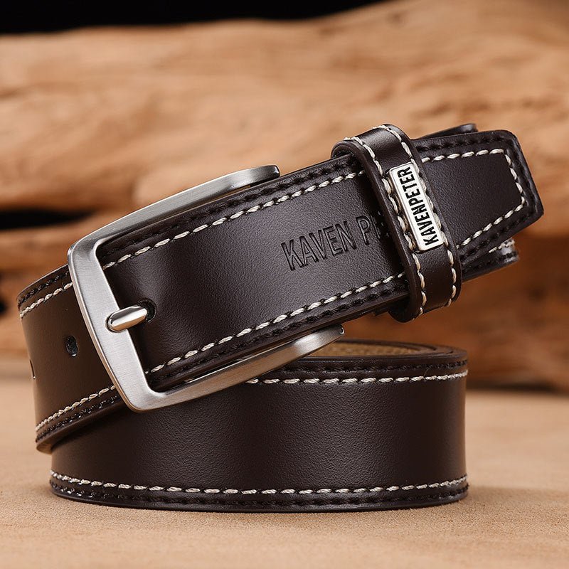 Leather Cowhide Belt - MTX