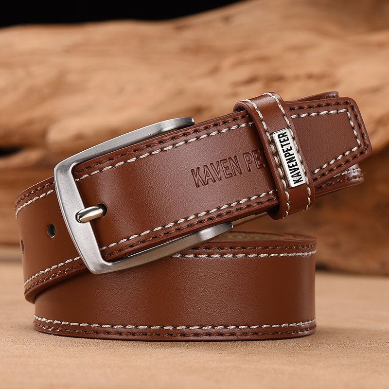 Leather Cowhide Belt - MTX