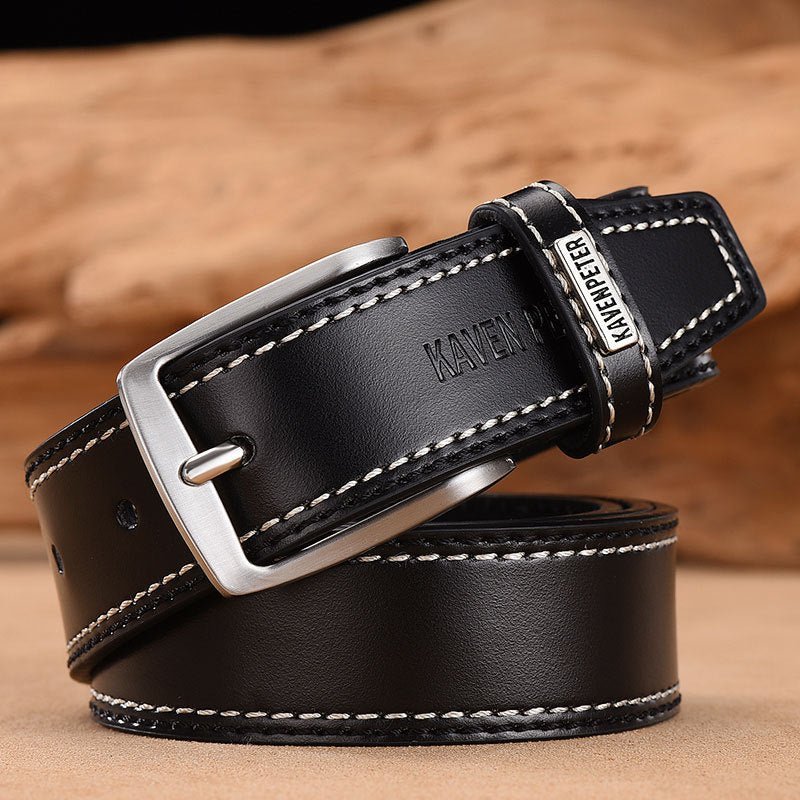 Leather Cowhide Belt - MTX