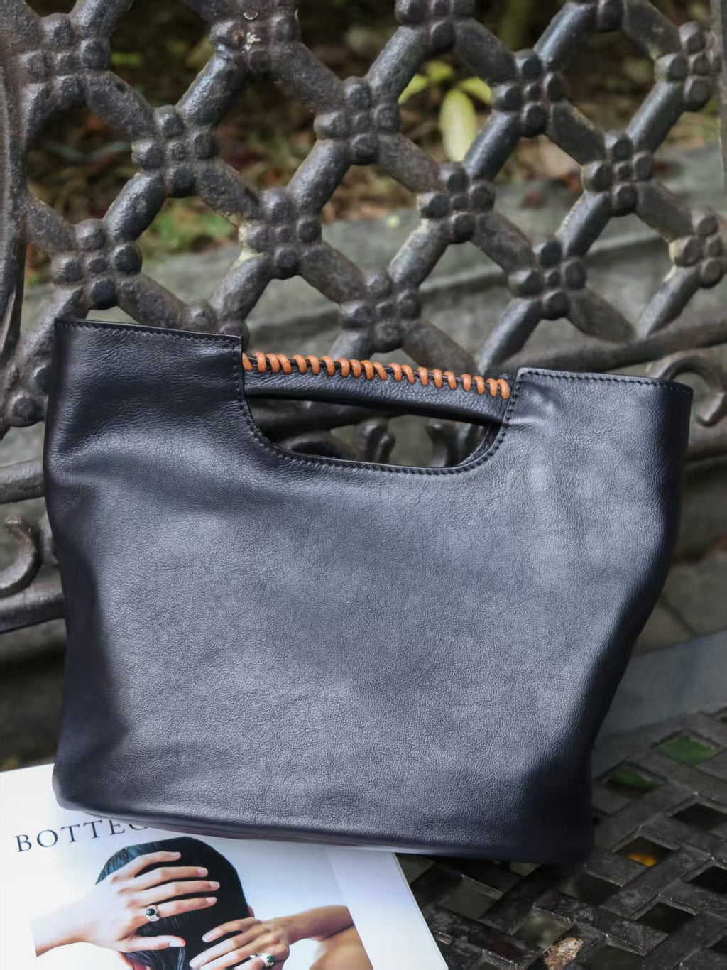 Leather Handbag - MTX