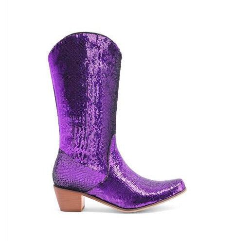 Leather Knee - High Boots - MTX