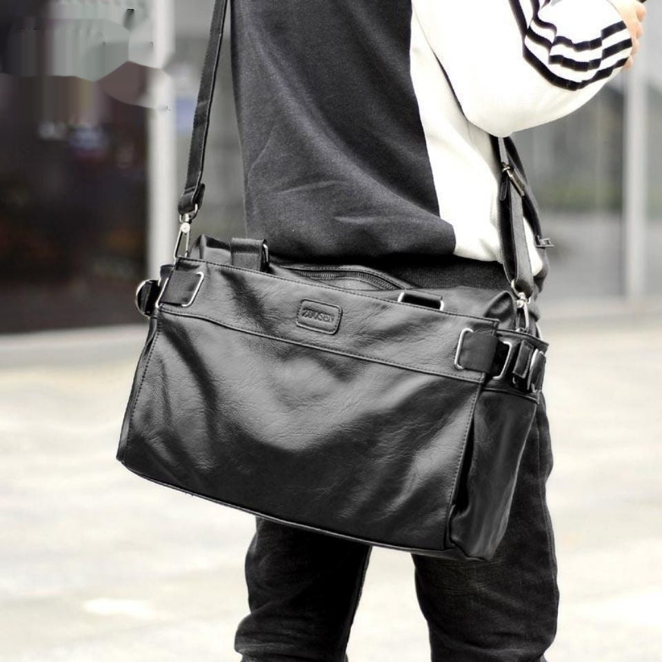 Leather Shoulder Bag - MTX