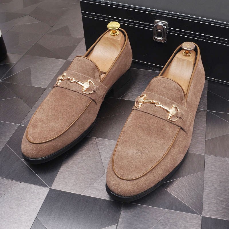 Leather Slip - on Shoes - MTX