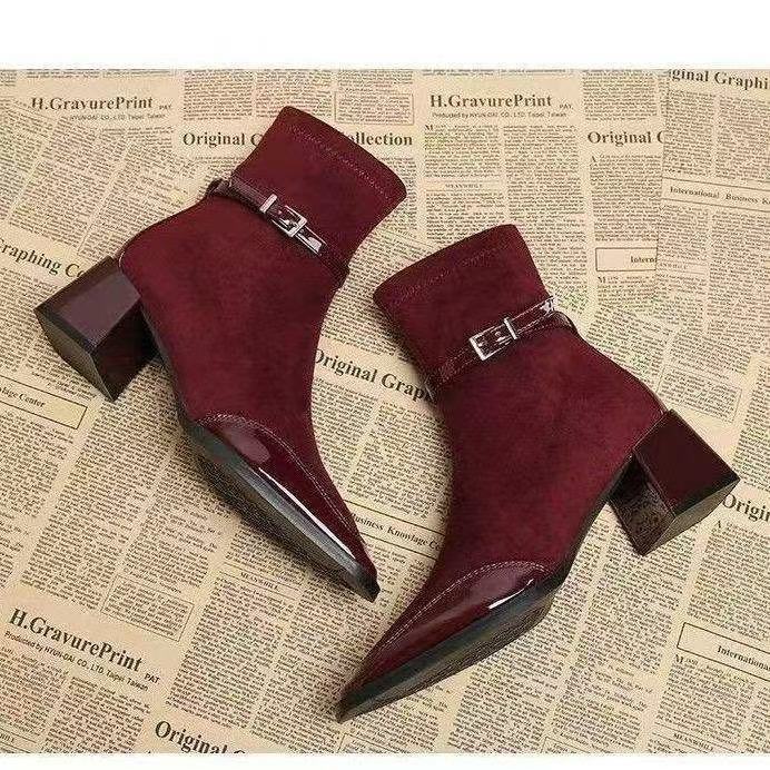 Leather Suede Boots - MTX