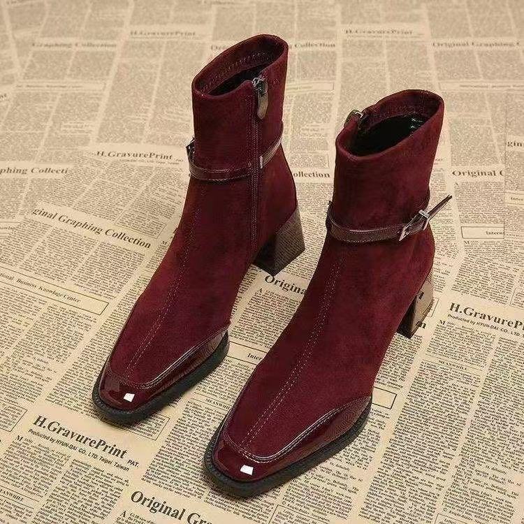 Leather Suede Boots - MTX