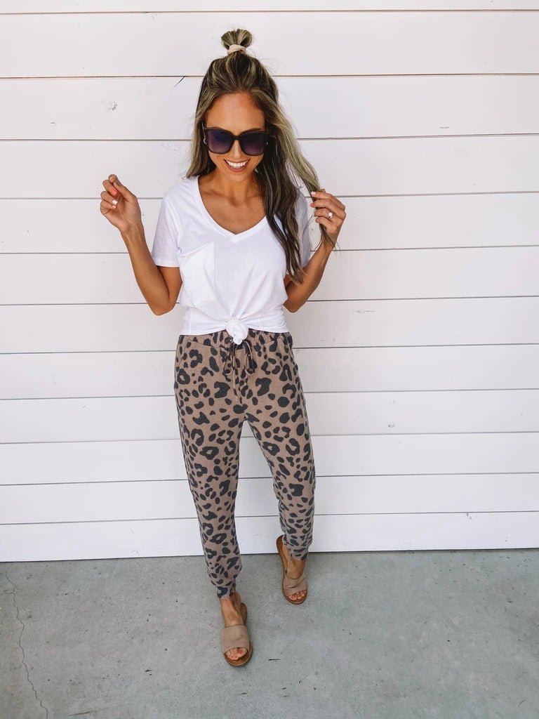 Leopard Casual Pants - MTX