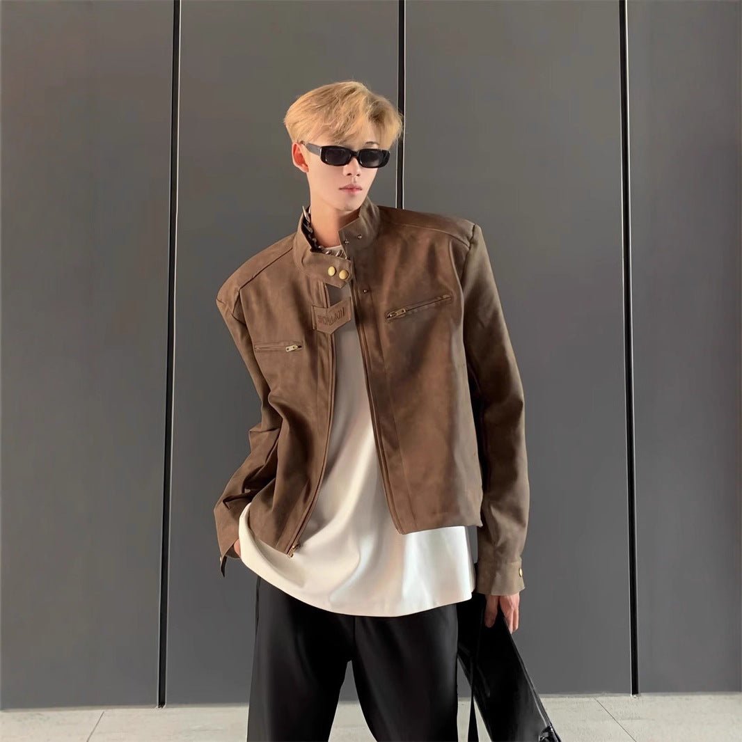 Loose Cropped Jacket - MTX