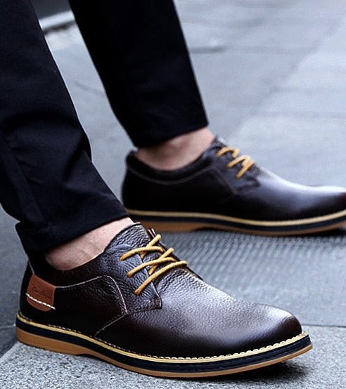 Low Cut Leather Shoes - MTX