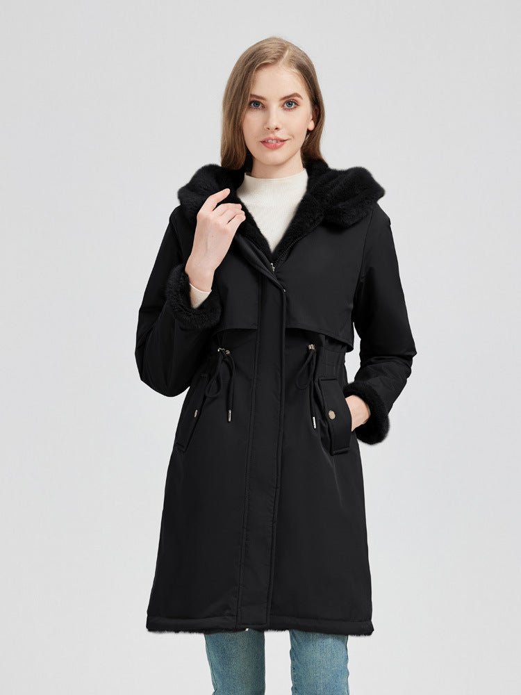Mid - length Cotton Coat - MTX