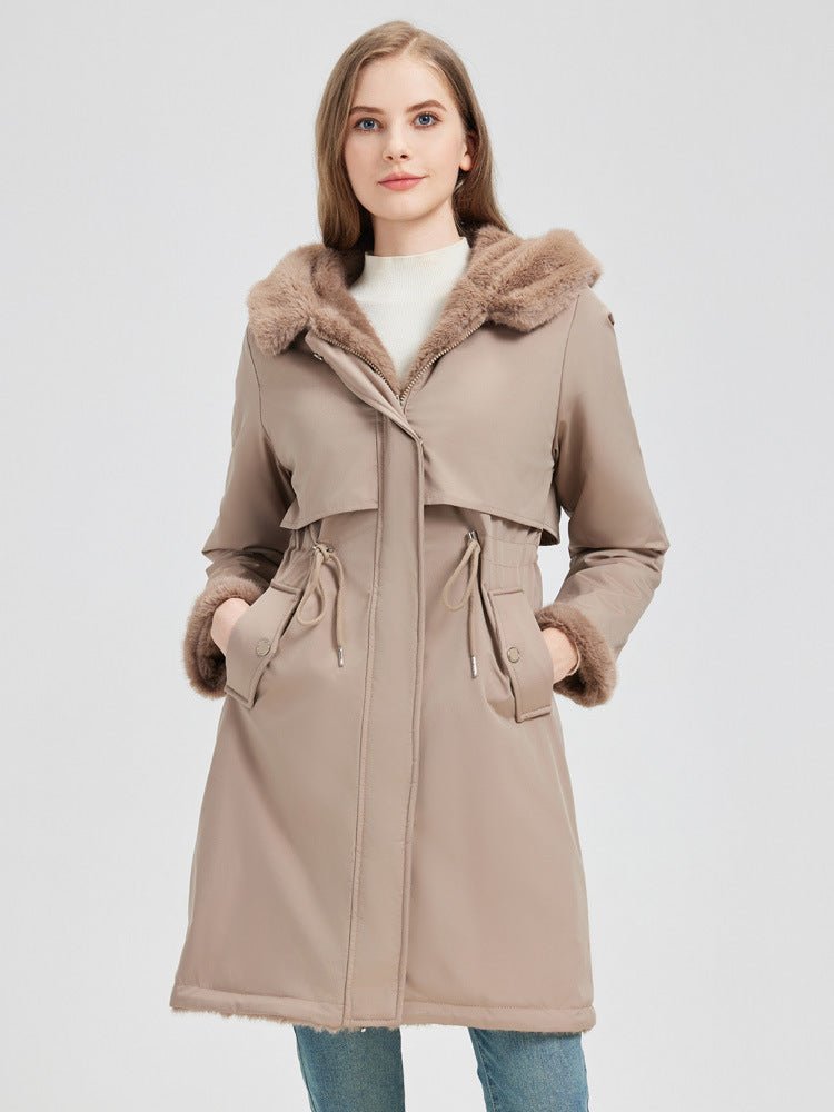 Mid - length Cotton Coat - MTX