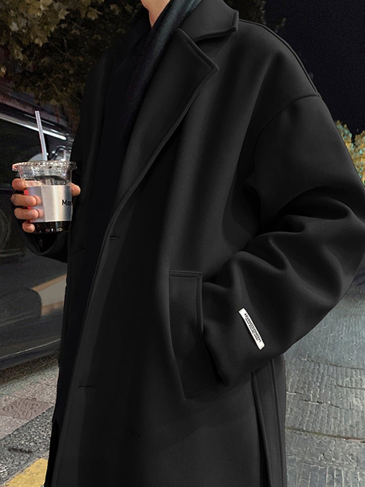 Mid - Long Wool Coat - MTX