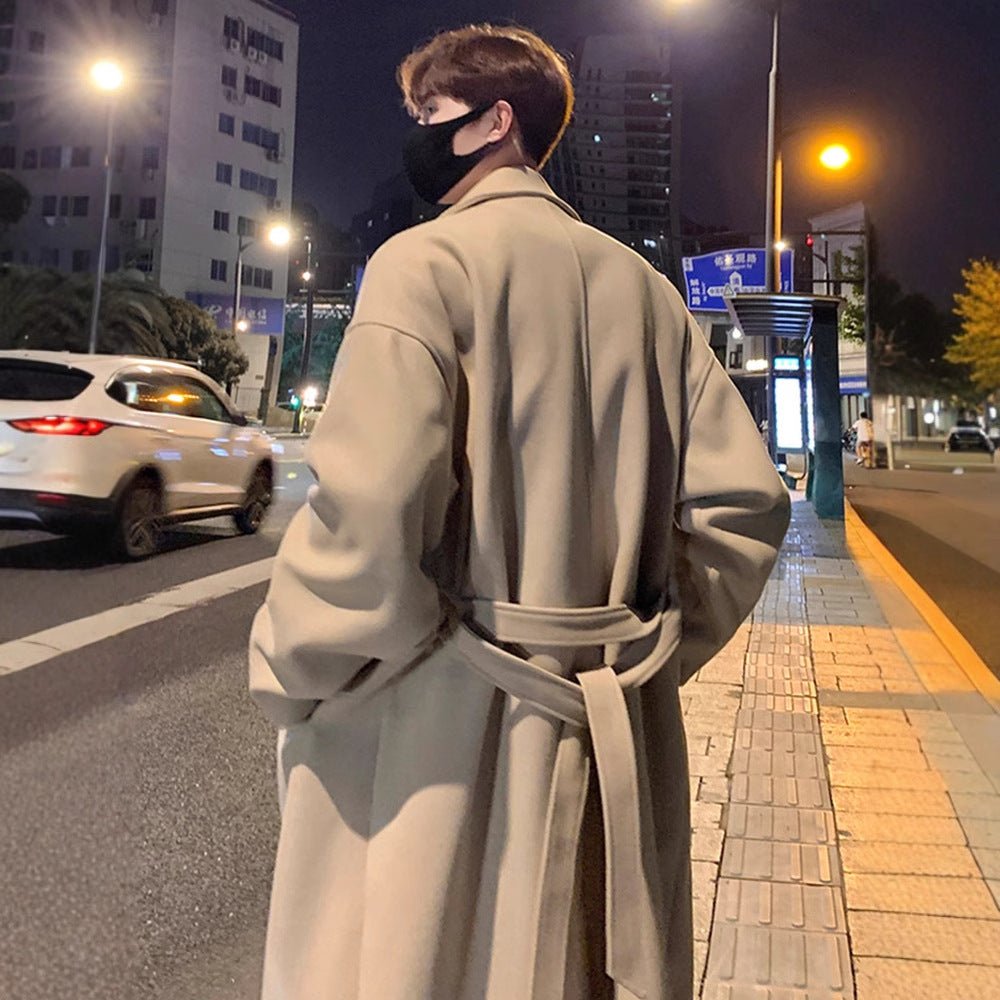 Mid - Long Wool Coat - MTX