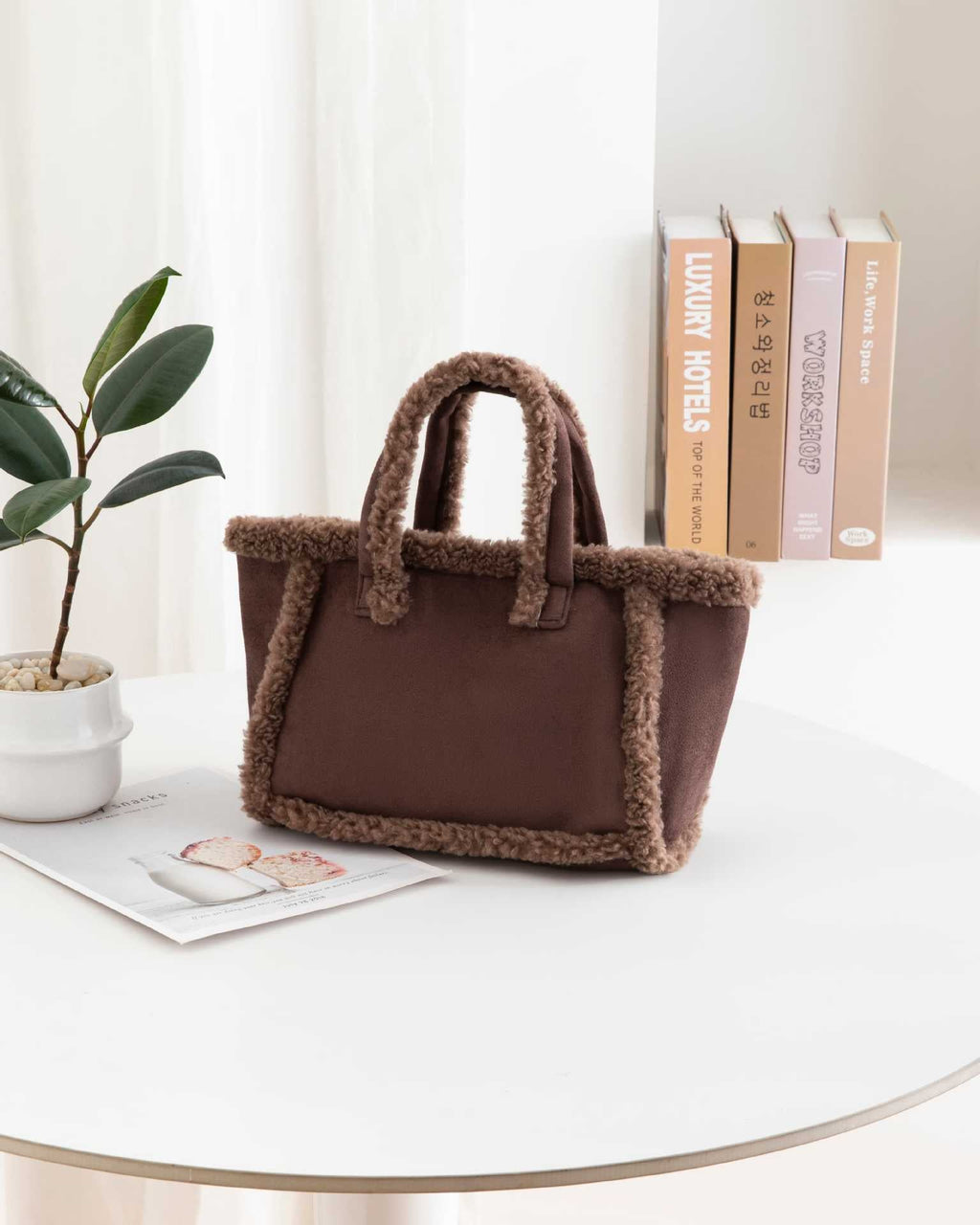 Plush Crossbody Bag - MTX