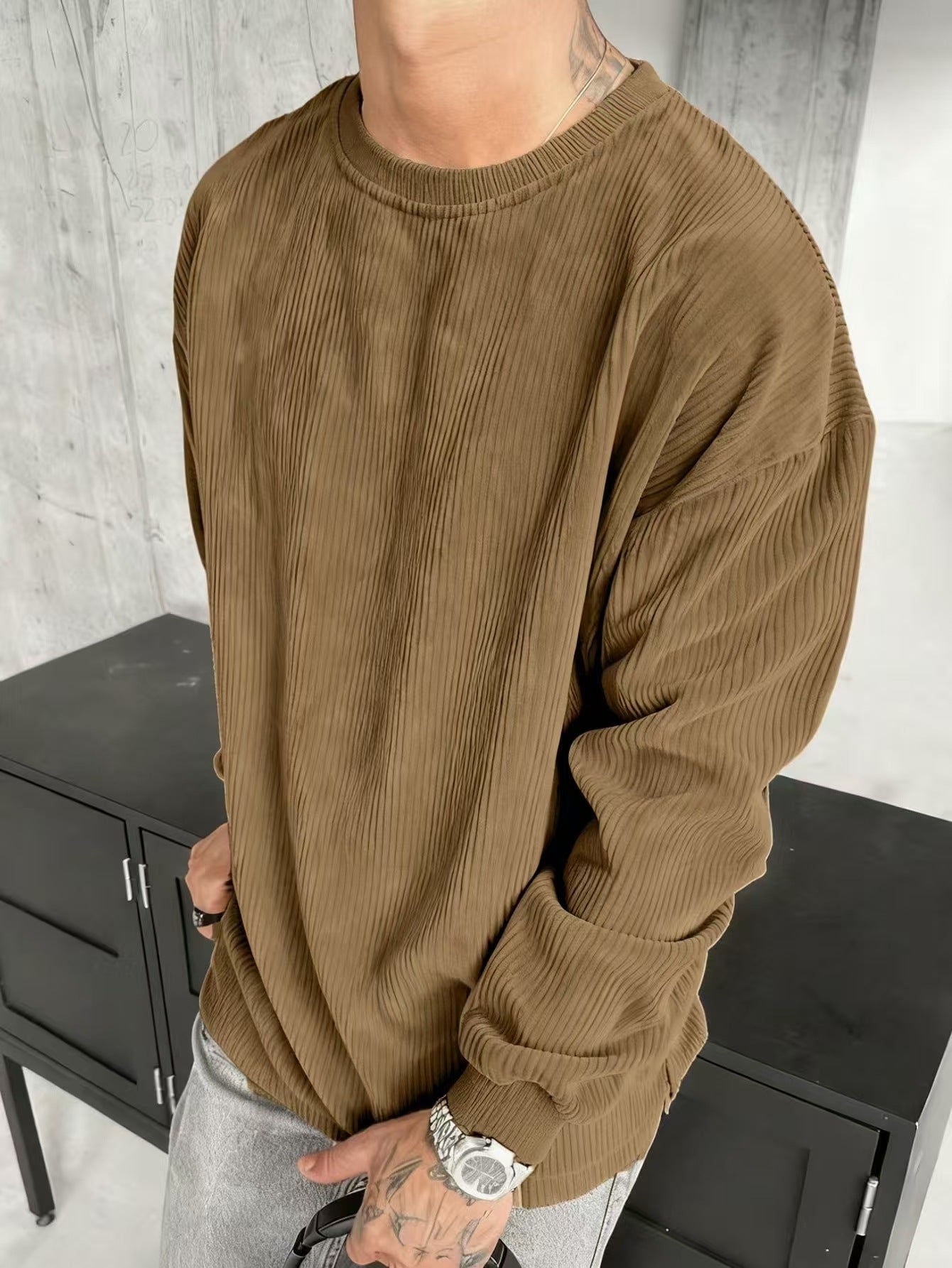 Round Neck Sweater - MTX